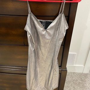 Metallic style dress